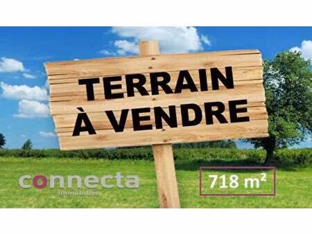 terrain constructible à vendre