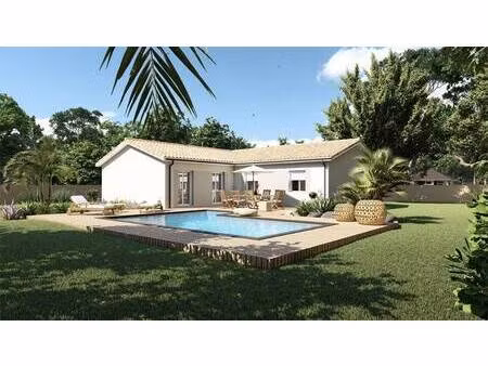 terrain avec maison neuve à vendre