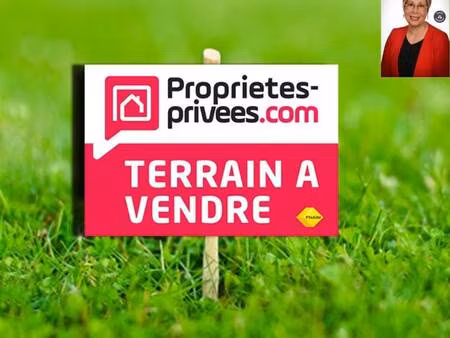 terrain constructible à vendre