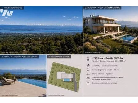 terrain constructible à vendre