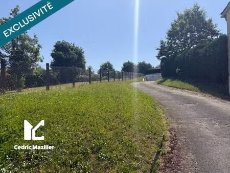 terrain constructible à vendre
