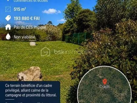 terrain constructible à vendre