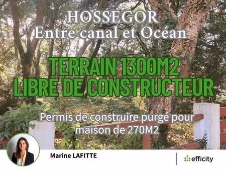 terrain constructible à vendre