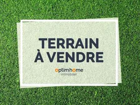 terrain constructible à vendre