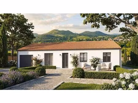 terrain avec maison neuve à vendre