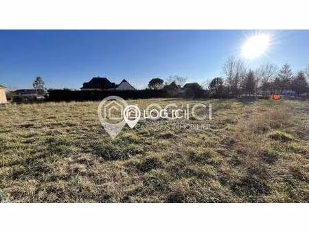terrain constructible viabilisé à vendre