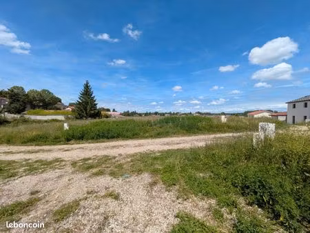 terrain 400 m² chalamont