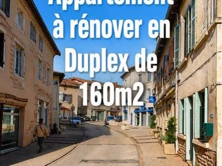 duplex 160m2 centre villars les dombes
