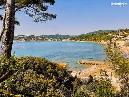 rare : t2 duplex à 1 min à pied de la plage – terrasse & piscine – sanary