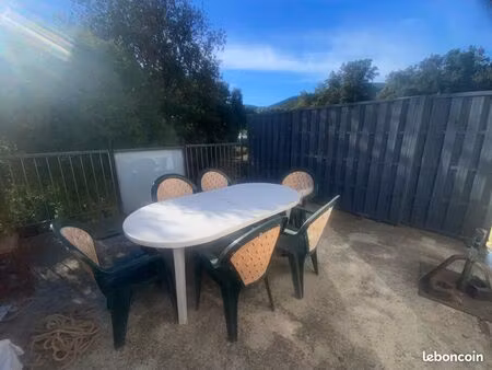 petit t2 meublé terrasse à la campagne