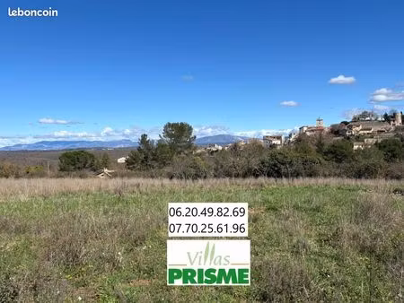 terrain 1 000 m² montmeyan