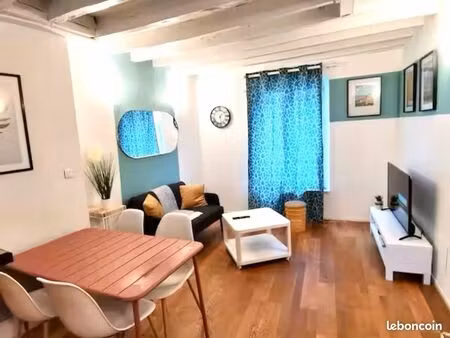 t2 meublé en duplex – grande rue – centre-ville château-thierry – 600 + 50 de charges