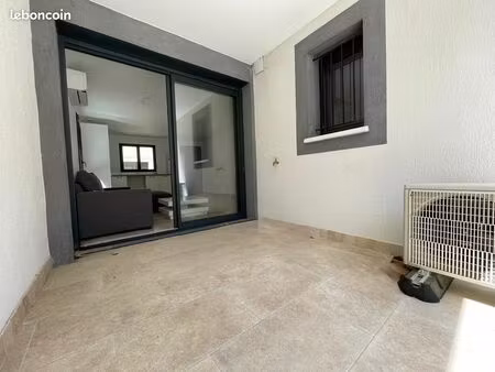 collobrieres appartement recent type 2 avec garage