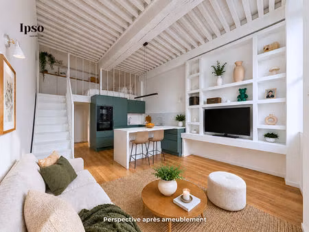 studio bis de 35 m² entièrement refait à neuf à lyon 1er