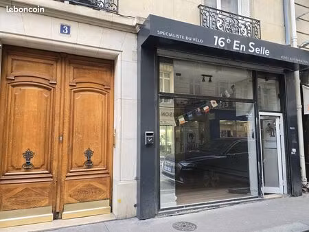 boutique a louer paris 16