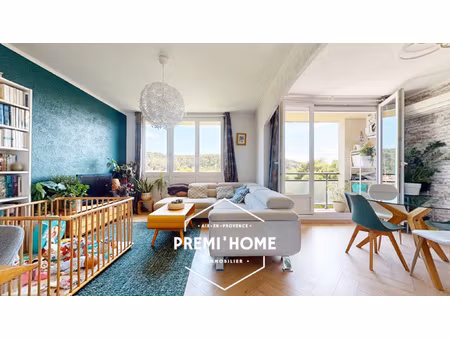 t3/4 a vendre dernier etage aix en provence quartier est