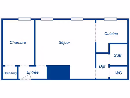 location meublée appartement 2 pièces 40 m² à ivry-sur-seine (94200)  1 010 €