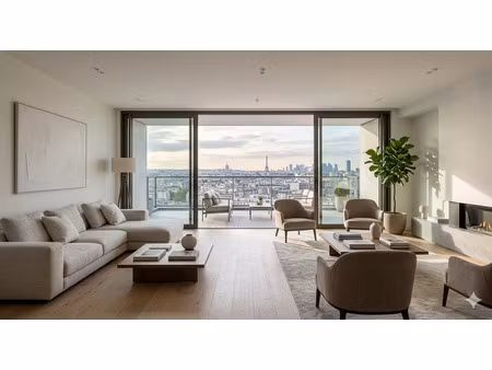 rooftop d’exception avec vue tour eiffel – un bien unique aux portes de paris