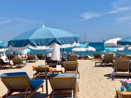emplacement exceptionnel pour cet appartement (devant la plage très prisée de la nartelle 