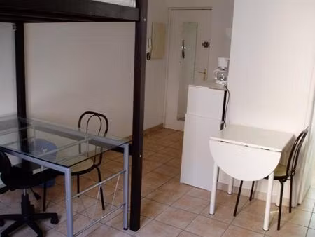 appartement studio talence - 17 m2 - 527 euros ttc