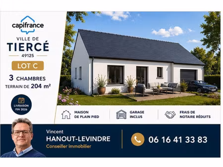 maison à vendre tierce 5 pièce(s) 89m2 258 500€
