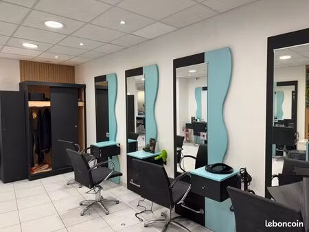 salon de coiffure à vendre / cession de bail tout commerce sans extracteur
