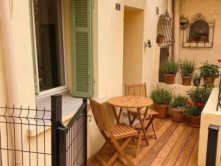 appartement t2 meublé - entièrement rénové - cœur du village