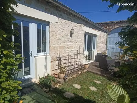 duplex t3 lumineux avec jardin