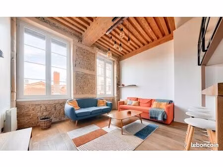 sous-location à partir du 15/06 - appartement t3 de 72m² avec 2 chambres situé au 2ème éta