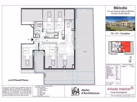 appartement 5 pièces 97 m²