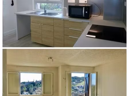 appartement t4 rénové avec garage