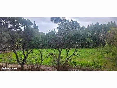 terrain constructible 402 m2 à sainte-maxime libre constructeur