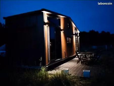 grande tiny house 2 entrées  2 pièces indépendantes