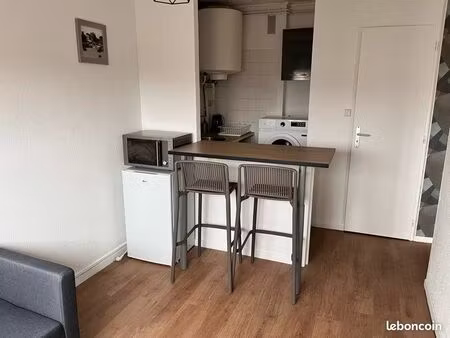 appartement f1 bis meublé - 23m2