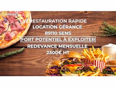 restaurant en location gérance