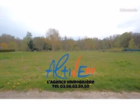 terrain 1342 m² guerchy