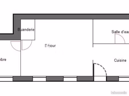 appartement 2 pièces 42 m²