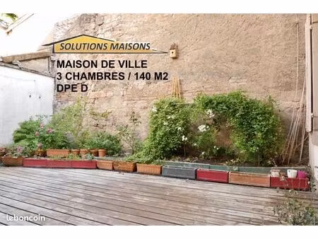 maison de ville 5 pièces 140 m²