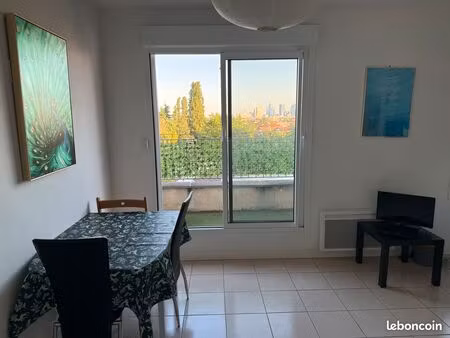 2p meublé immeuble récent