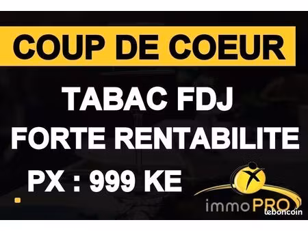 tabac/presse 40 m²