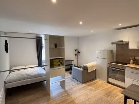 studio de 30m² rénové et équipé à neuf - centre ville