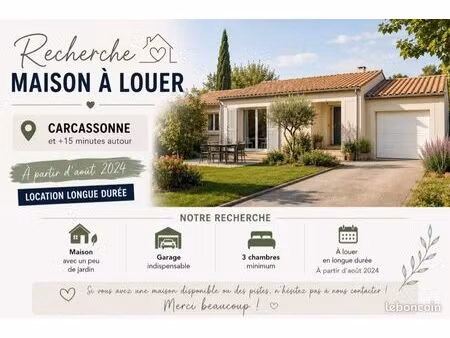recherche maison 08/2026
