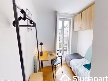 chambre 1 pièce 11 m²