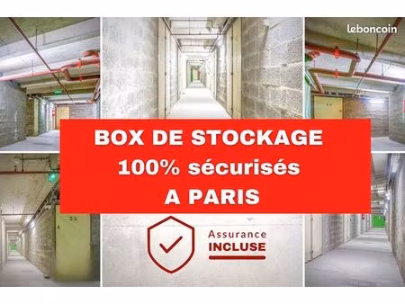 garage/box 6 m² paris