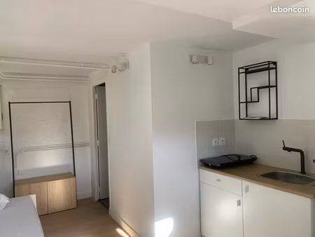 studio meublé 17 m²