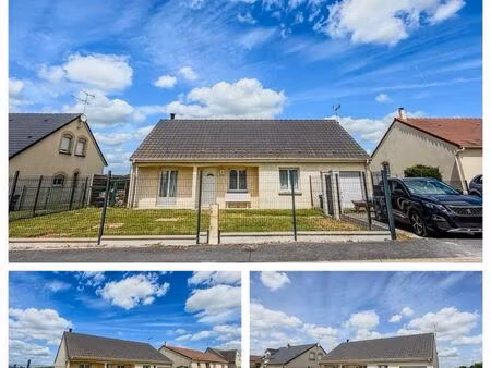 maison plain-pied t4 – 89 m² – terrain 700 m² – le châtelet-sur-retourne (08)