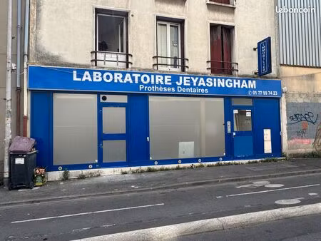 boutique / bureaux 40 m² le kremlin bicetre 100 m de la porte d'italie. 75013