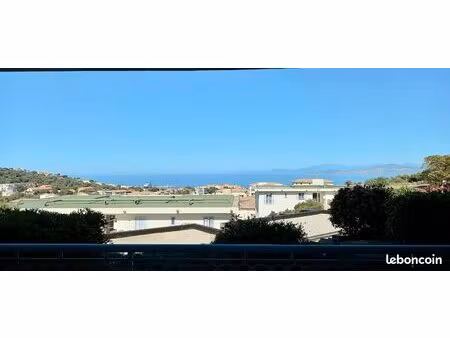 appartement vue mer île rousse