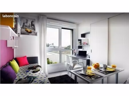studio 1 pièce 15 m²