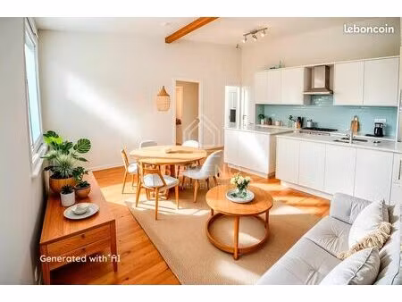 appartement 4 pièces 60 m²